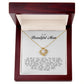 To my Beautiful Mom, Mother's Day Gift, Love Knot Necklace