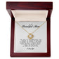 To my Beautiful Mom, Mother's Day Gift, Love Knot Necklace