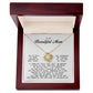 To My Beautiful Mom Love Knot Necklace