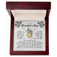 To My Beautiful Mom Love Knot Necklace