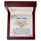 To My Bonus Mom, Love Knot Necklace