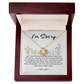 Forgive Me Gift, Love Knot Necklace