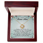 To My Bonus Mom, Love Knot Necklace