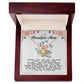 To My Beautiful Mom Love Knot Necklace