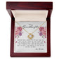 To My Granddaughter, Love Knot Necklace