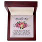 To My Beautiful Mom Love Knot Necklace