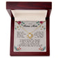 To My Bonus Mom, Love Knot Necklace
