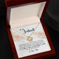 To My Soulmate, Love Knot Necklace