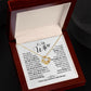 To My Wife Necklace, Anniversary Gift For Wife, Wife Birthday Gift, Gift For Wife, Wife Necklace, Jewelry Message Card For Wife