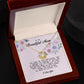 To my Beautiful Mom, Mother's Day Gift, Love Knot Necklace