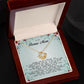 To My Bonus Mom, Love Knot Necklace