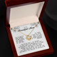 To My Beautiful Mom Love Knot Necklace