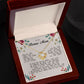 To My Bonus Mom, Love Knot Necklace
