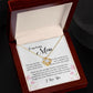 To My Loving Mom, Love Knot Necklace