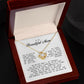 To My Beautiful Mom Love Knot Necklace