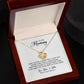 Mommy to Be Gift, Love Knot Necklace, Mother's Day Gift, For Pregnant Mom