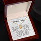 To My Beautiful Mom Love Knot Necklace