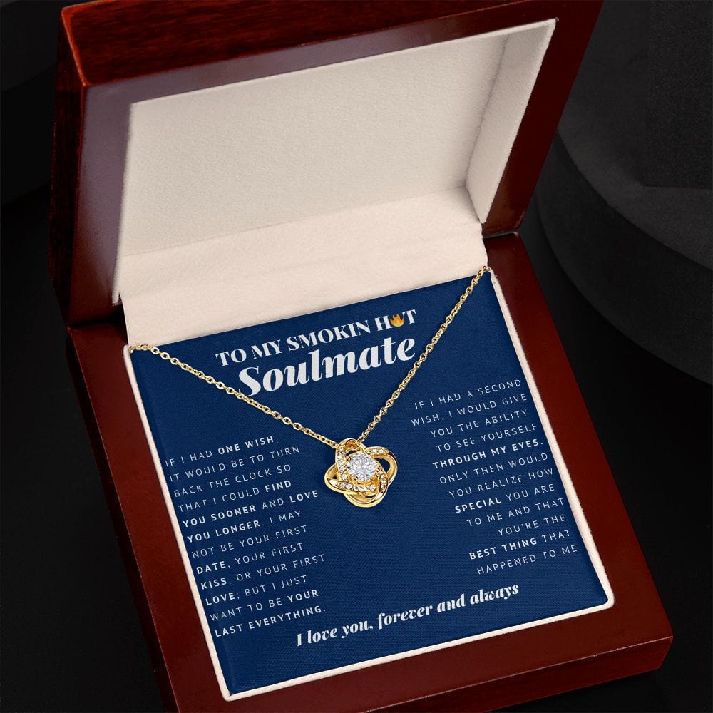 To My Smokin Hot Soulmate, Soulmate Necklace