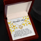 To My Beautiful Mom Love Knot Necklace