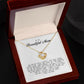 To my Beautiful Mom, Mother's Day Gift, Love Knot Necklace