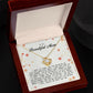 To My Beautiful Mom, Love Knot Necklace