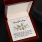 To my Beautiful Mom, Love Knot Necklace, Mother's Day Gift