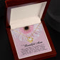 To My Beautiful Mom Love Knot Necklace