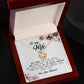 To My Wife, Love Knot Necklace