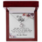 To My Wife, Love Knot Necklace