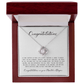 Congratulations on Your Master's Degree, Love Knot Necklace