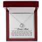 To My Bonus Mom, Love Knot Necklace