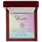 To Our Daughter, Love Knot Necklace