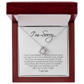 I'm Sorry Gift, Love Knot Necklace