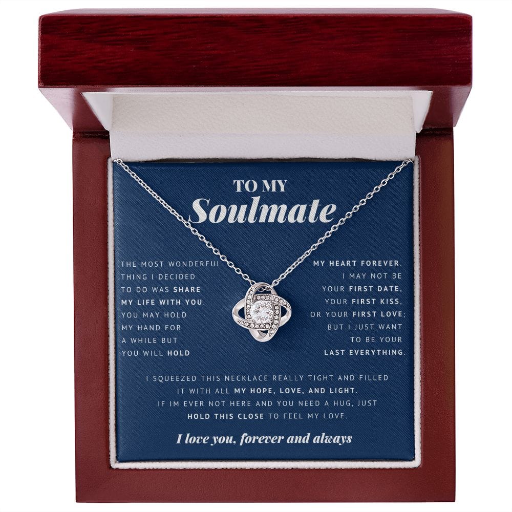 To My Soulmate, 18K Yellow Gold Finish
