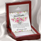 To My Dearest Granddaughter, Love Knot Necklace