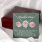To my Beautiful Mom, Mother's Day Gift, Love Knot Necklace