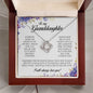 To My Granddaughter, Love Knot Necklace