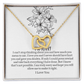 I'm Sorry Jewelry, Interlocking Hearts Necklace