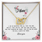 Interlocking Hearts Necklace, Mum Gift