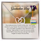 To a Beautiful Girl on Her Graduation Day, Interlocking Heart Necklace