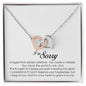 I'm Sorry Gift, Interlocking Heart Necklace