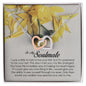 To My Soulmate, Interlocking Heart Necklace