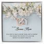 Bonus Mom Gift, Interlocking Heart Necklace