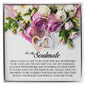 To My Soulmate, Interlocking Heart Necklace