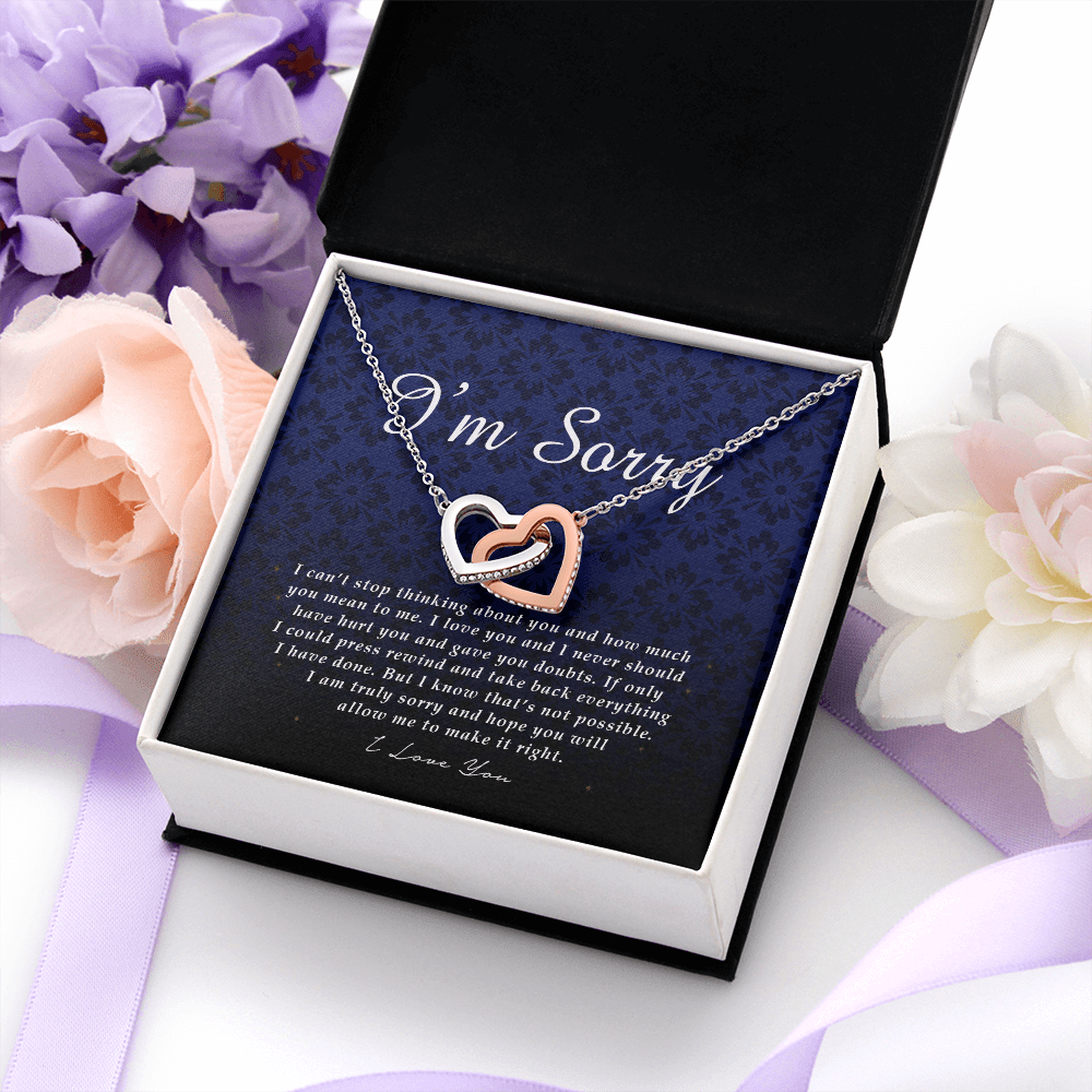 I'm Sorry Card, Apology Gift For Her, Forgiveness Gift, I'm Sorry Gift For Wife, Sorry Gift for Girlfriend, Gift To Say Sorry