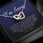 I'm Sorry Card, Apology Gift For Her, Forgiveness Gift, I'm Sorry Gift For Wife, Sorry Gift for Girlfriend, Gift To Say Sorry