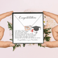Graduation Gift for Her, Interlocking Hearts Necklace