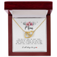 Mom Gift, Interlocking Hearts Necklace