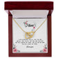 Interlocking Hearts Necklace, Mum Gift