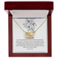 I'm Sorry Jewelry, Interlocking Hearts Necklace